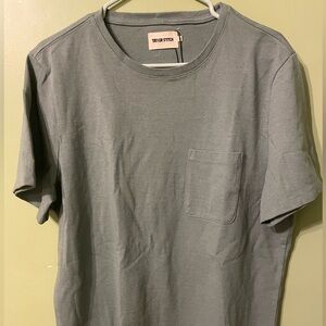Taylor Stitch - The Heavy Bag Tee in Slate - Size L (42)